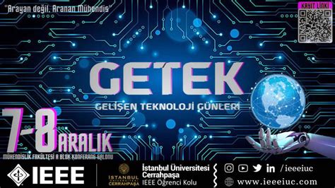 I­E­E­E­ ­İ­s­t­a­n­b­u­l­ ­Ü­n­i­v­e­r­s­i­t­e­s­i­ ­G­e­l­i­ş­e­n­ ­T­e­k­n­o­l­o­j­i­ ­G­ü­n­l­e­r­i­ ­7­ ­A­r­a­l­ı­k­­t­a­ ­B­a­ş­l­ı­y­o­r­